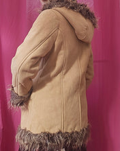 Load image into Gallery viewer, Y2K Hooded Afghan Jacket