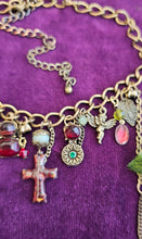 Load image into Gallery viewer, &#39;Autumnal&#39; Treasure Charm Choker