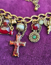 Load image into Gallery viewer, &#39;Autumnal&#39; Treasure Charm Choker