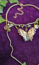 Load image into Gallery viewer, &#39;Garden Butterfly&#39; Treasure Charm Choker