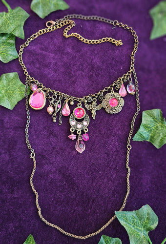 'Romantic' Treasure Charm Choker