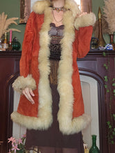 Load image into Gallery viewer, 1970s Suede Afghan Coat