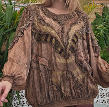 Load image into Gallery viewer, 80s Textured Whimsigoth Sweater