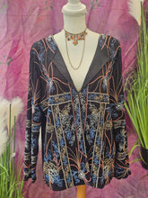 Load image into Gallery viewer, Y2K Embroidered Mesh Shacket