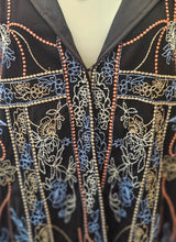 Load image into Gallery viewer, Y2K Embroidered Mesh Shacket