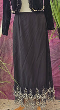Load image into Gallery viewer, Y2K Lace Trim Long Skirt