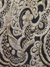 Load image into Gallery viewer, 1960s Velvet Detail Maxi Dress