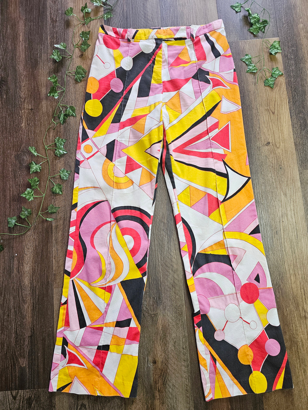 Y2K Psychedelic Trousers