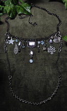 Load image into Gallery viewer, &#39;Iron Ice&#39; Treasure Charm Choker