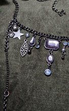 Load image into Gallery viewer, &#39;Iron Ice&#39; Treasure Charm Choker