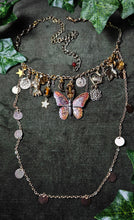 Load image into Gallery viewer, &#39;Autumnal Butterfly&#39; Treasure Charm Choker