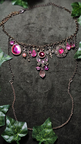 'Romantic' Treasure Charm Choker