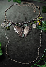 Load image into Gallery viewer, &#39;Garden Butterfly&#39; Treasure Charm Choker
