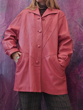 Load image into Gallery viewer, Vintage Leather Jacket