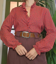 Load image into Gallery viewer, Vintage Cotton/ Wool Blouse