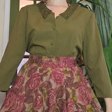Load image into Gallery viewer, 80s Cottage Blouse