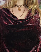 Load image into Gallery viewer, 80s Whimsigoth Top &amp; Cardigan