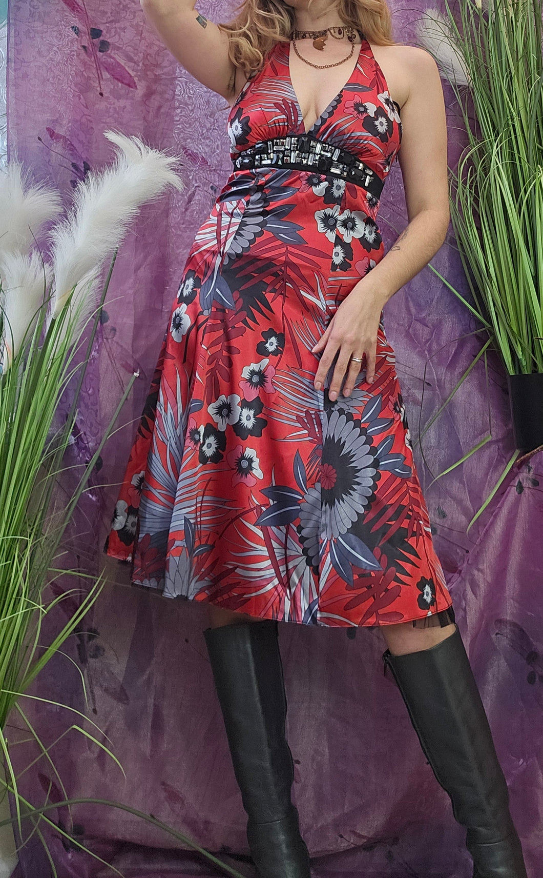 Y2K Halterneck Dress