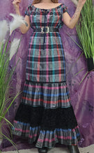 Load image into Gallery viewer, Handmade Plaid Whimsy Gown