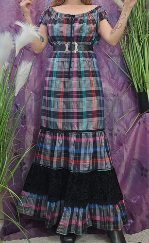Handmade Plaid Whimsy Gown