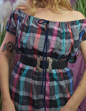 Load image into Gallery viewer, Handmade Plaid Whimsy Gown