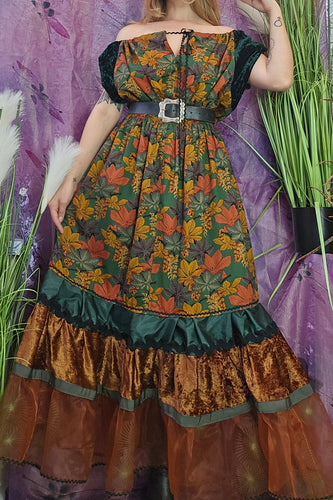 Handmade Autumnal Gown