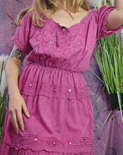 Load image into Gallery viewer, Reworked Hand Dyed Dress