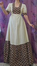 Load image into Gallery viewer, 1970s Autumnal Prairie Dress