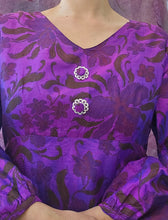 Load image into Gallery viewer, 1960s Taffeta Whimsigoth Gown