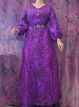 Load image into Gallery viewer, 1960s Taffeta Whimsigoth Gown