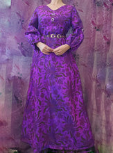 Load image into Gallery viewer, 1960s Taffeta Whimsigoth Gown