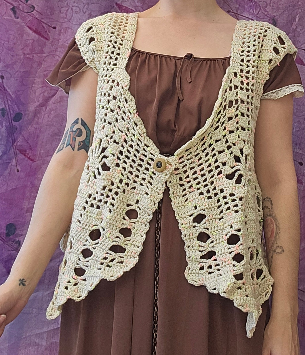 1970s Crochet Vest