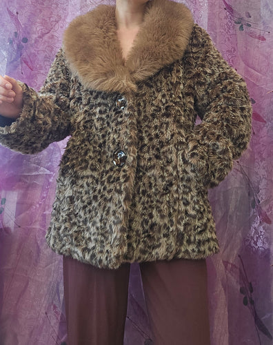 Y2K Faux Fur Jacket