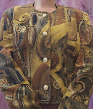 Load image into Gallery viewer, 80s Velvet Whimsical Jacket