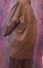 Load image into Gallery viewer, 1980s Brown Leather Jacket