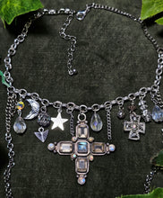 Load image into Gallery viewer, &#39;Moonstone&#39; Treasure Charm Choker