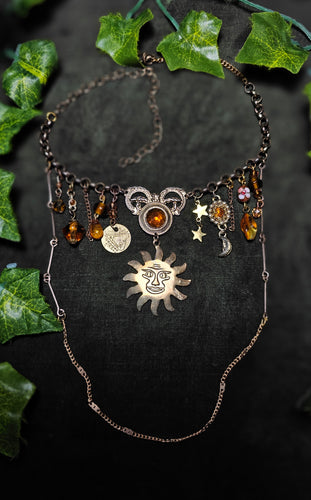 'Golden Hour' Treasure Charm Choker