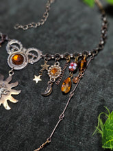 Load image into Gallery viewer, &#39;Golden Hour&#39; Treasure Charm Choker