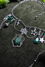 Load image into Gallery viewer, &#39;Emerald City&#39; Treasure Charm Choker