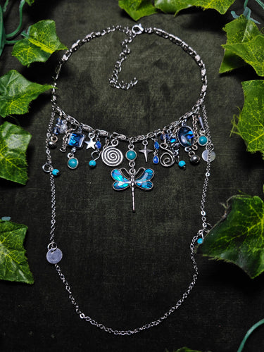 'Whimsy Dragonfly' Treasure Charm Choker