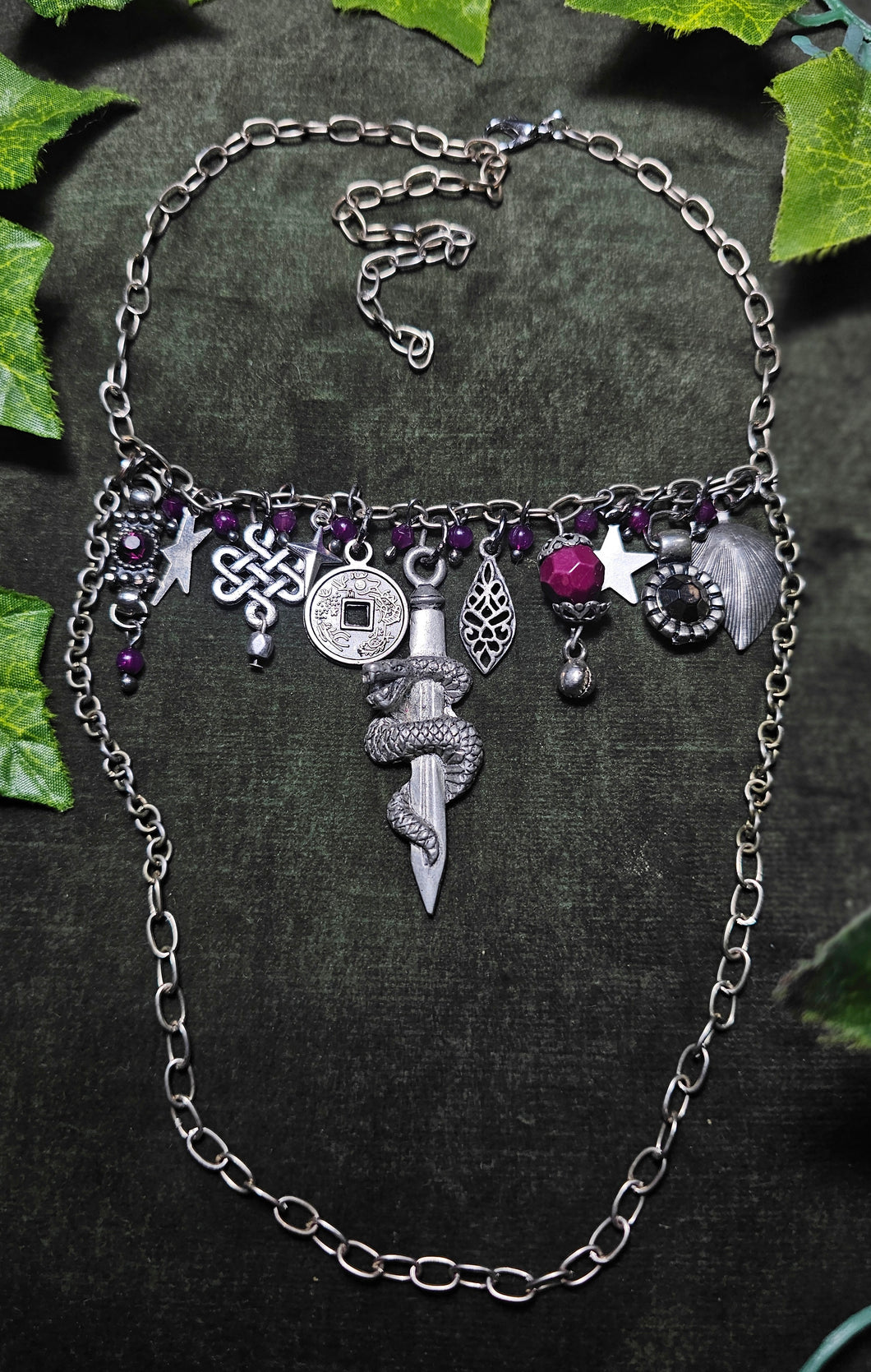 'Knightly' Treasure Charm Choker
