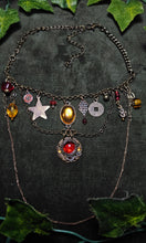 Load image into Gallery viewer, &#39;Antique&#39; Treasure Charm Choker