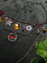 Load image into Gallery viewer, &#39;Antique&#39; Treasure Charm Choker