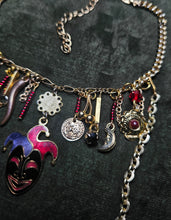 Load image into Gallery viewer, &#39;Jester Core&#39; Treasure Charm Choker