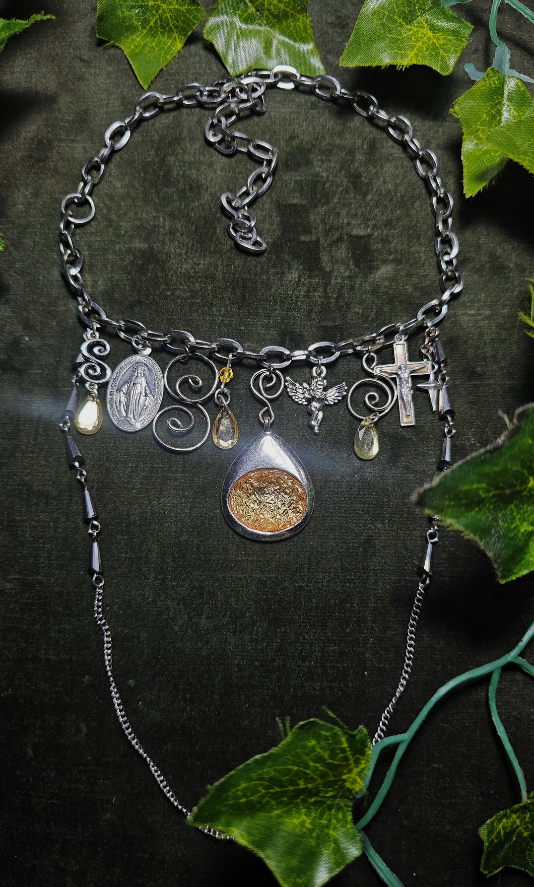 'Angel' Treasure Charm Choker