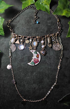 Load image into Gallery viewer, &#39;Fairy Moon&#39; Treasure Charm Choker