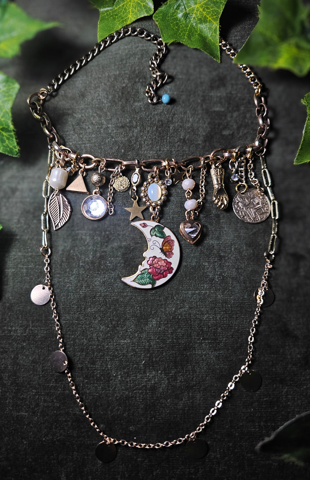 'Fairy Moon' Treasure Charm Choker