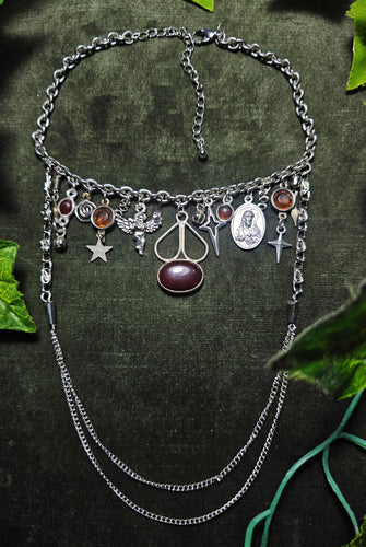 'Charmed' Treasure Charm Choker