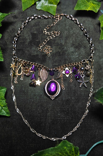 'Mystical' Treasure Charm Choker