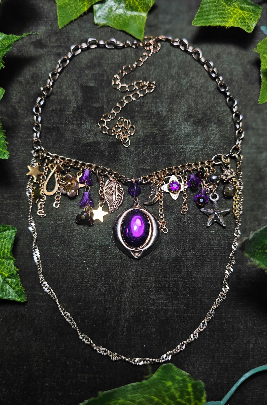 'Mystical' Treasure Charm Choker